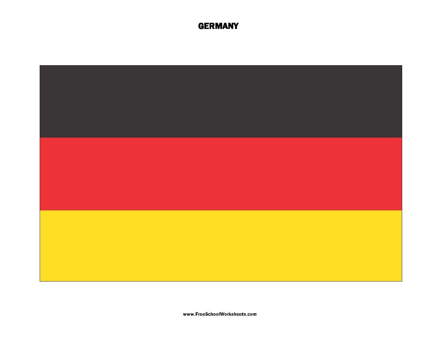 Free Printable Germany Flag Free Printable Germany Flag
