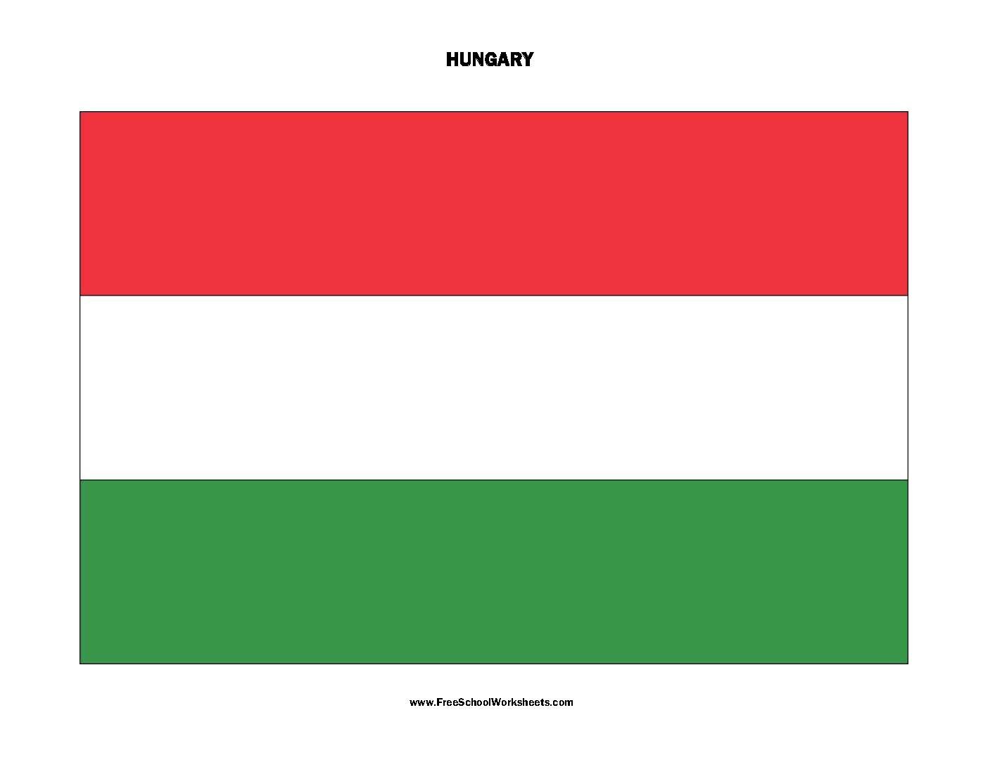 Free Printable Hungary Flag Free Printable Hungary Flag
