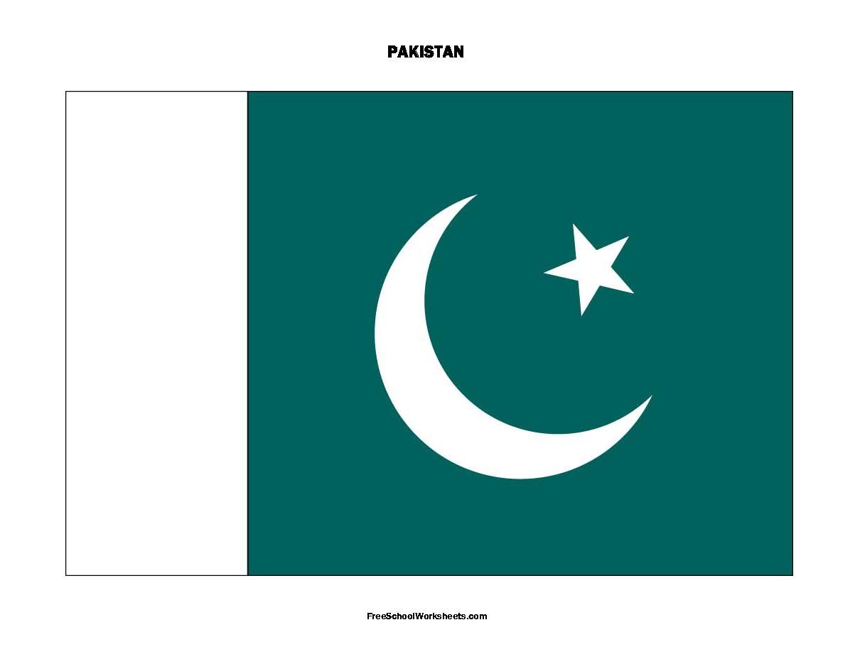 Free Printable Pakistan Flag Free Printable Pakistan Flag
