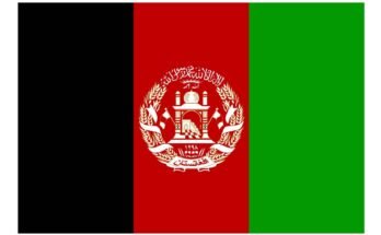 free printable afghanistan flag