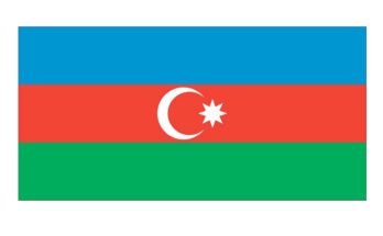 free printable azerbaijan flag