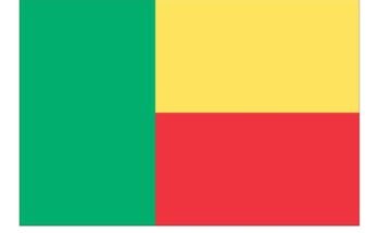 free printable benin flag