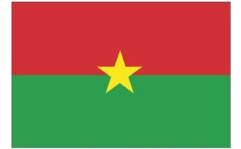 free printable burkina faso flag