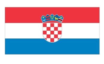 free printable croatia flag