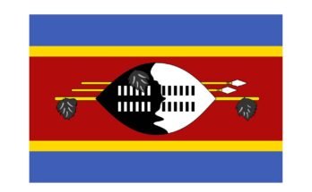 free printable eswatini flag