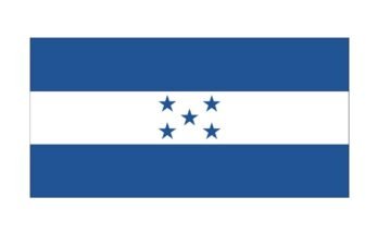 free printable honduras flag