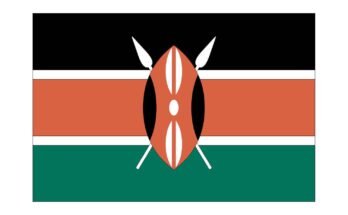 free printable kenya flag