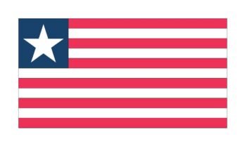 free printable liberia flag