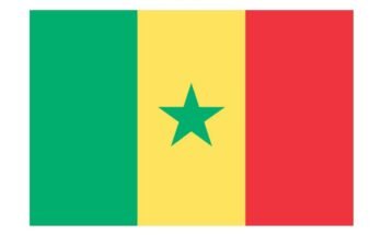 free printable senegal flag