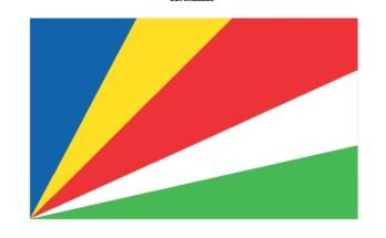 free printable seychelles flag