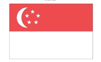 free printable singapore flag