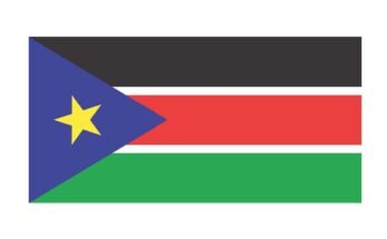 free printable south sudan flag