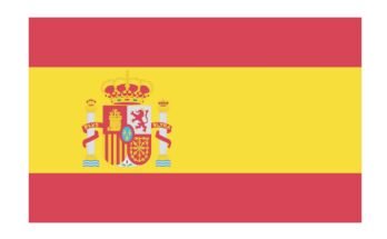 free printable spain flag