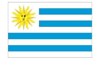 free printable uruguay flag