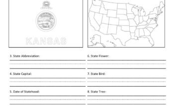 state of kansas free school worksheet